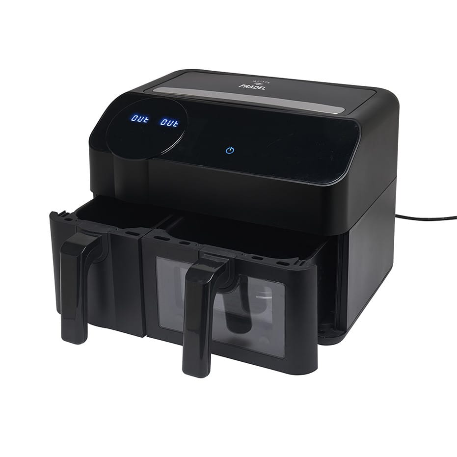 Maison Pradel Air Fryer Dual Zone – Friteuse à air chaud 2 bacs avec écran tactile digital – Image 2