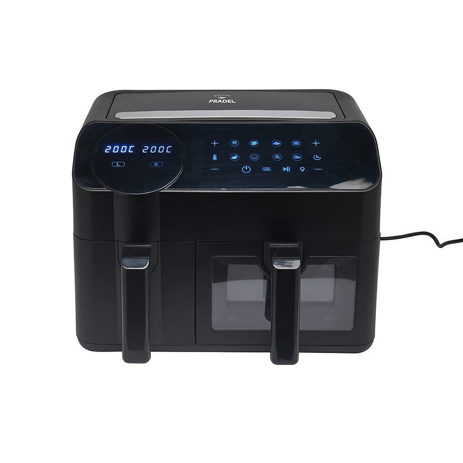Maison Pradel Air Fryer Dual Zone – Friteuse à air chaud 2 bacs avec écran tactile digital – Image 3
