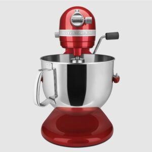 KitchenAid Artisan KSM7591XEER – Robot pâtissier professionnel 6,9 L avec bol en céramique