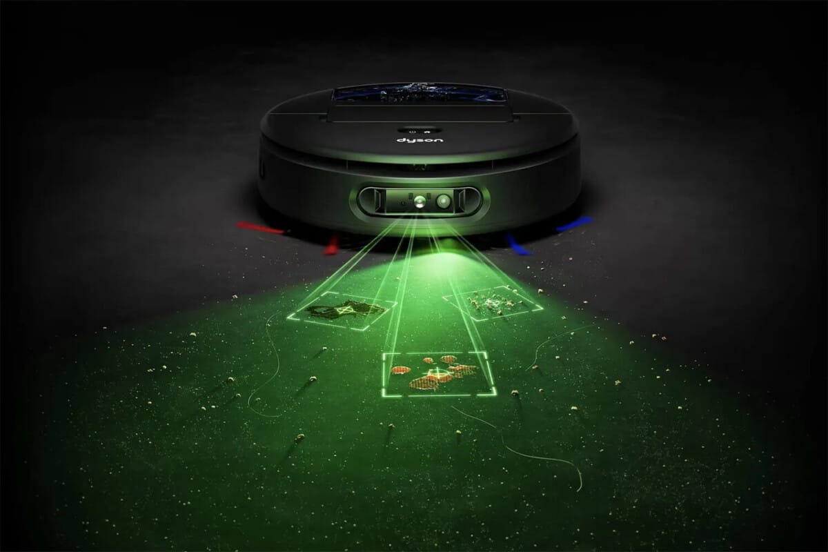 Aspirateur robot laveur Dyson Spot+Scrub™ Ai