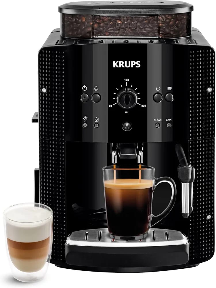 KRUPS Essential – Machine à café à grains automatique