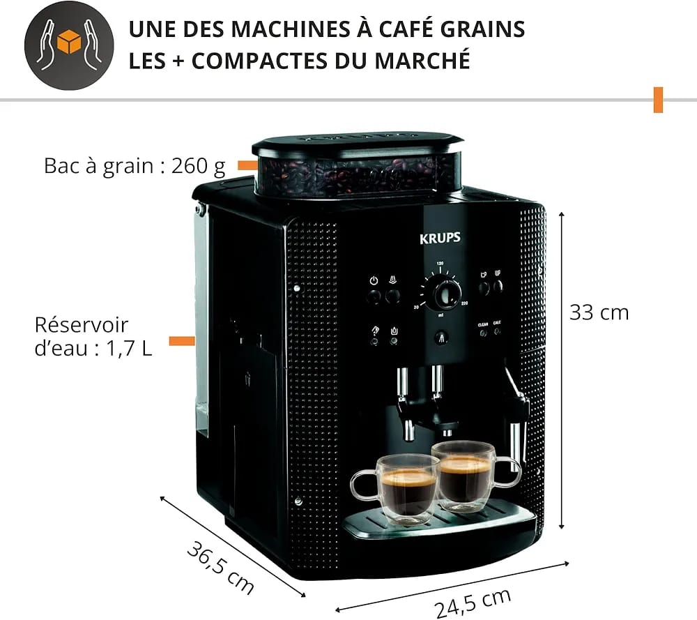 KRUPS Essential – Machine à café à grains automatique – Image 5